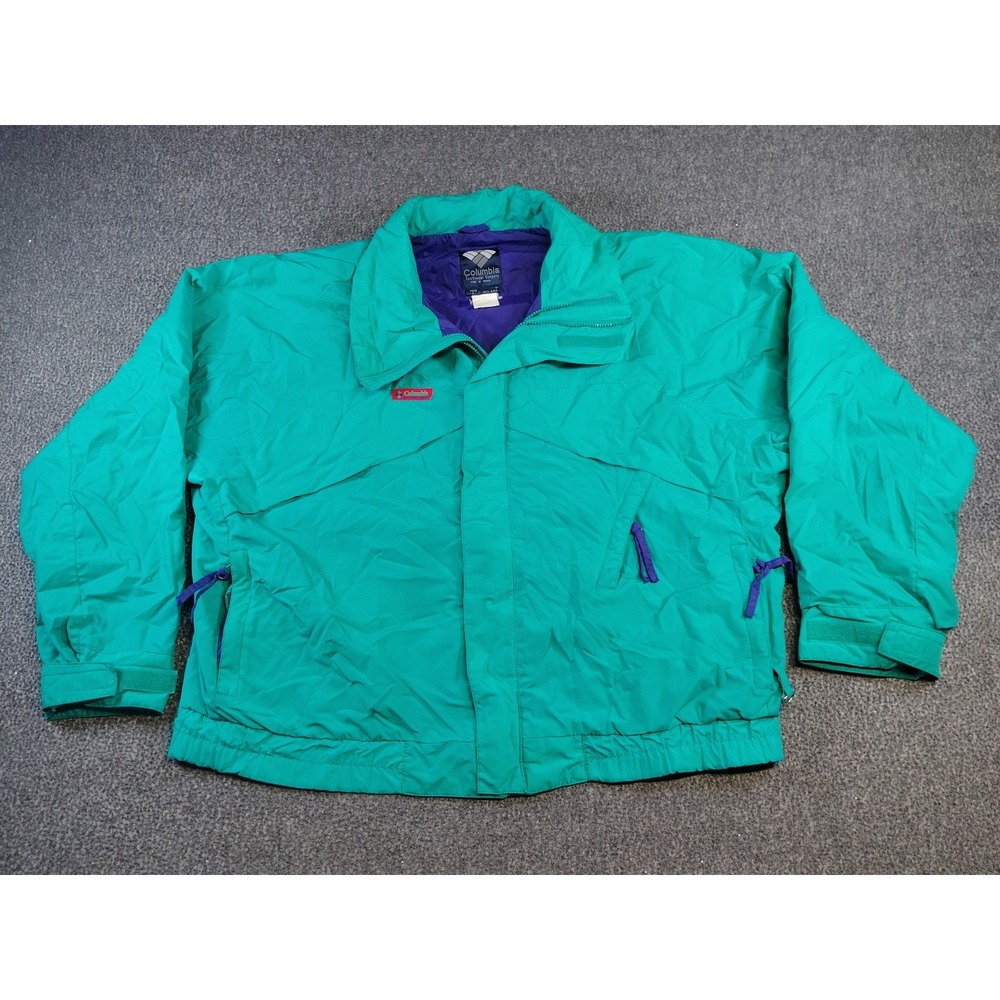 Columbia Whirlibird Down Jacket Coat 3 In 1 - Mens Large